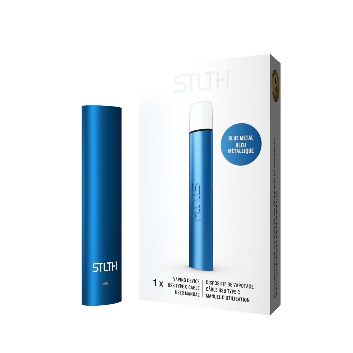 STLTH Device Blue Metal