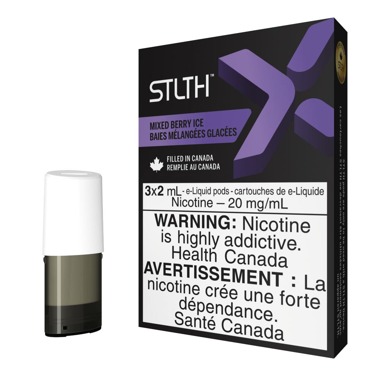 STLTH X Pod Pack Mixed Berry Ice