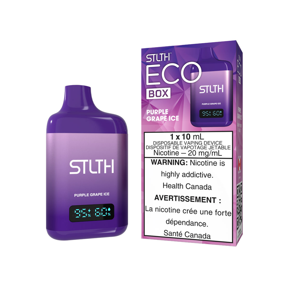 STLTH ECO BOX 5000 PRO Purple Grape Ice