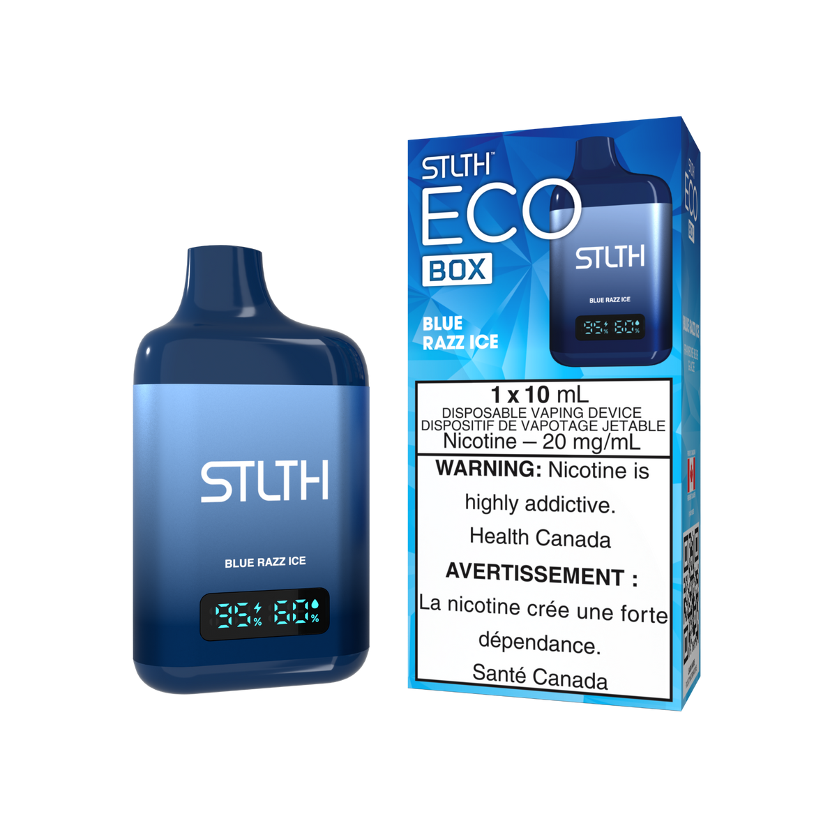 STLTH ECO BOX 5000 PRO Blue Razz Ice