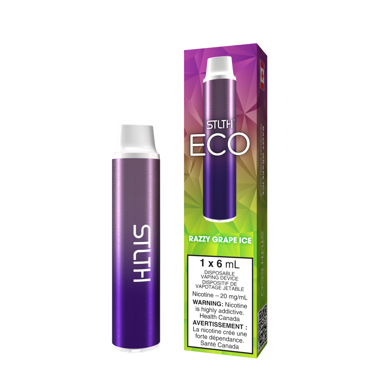STLTH ECO Razzy Grape Ice