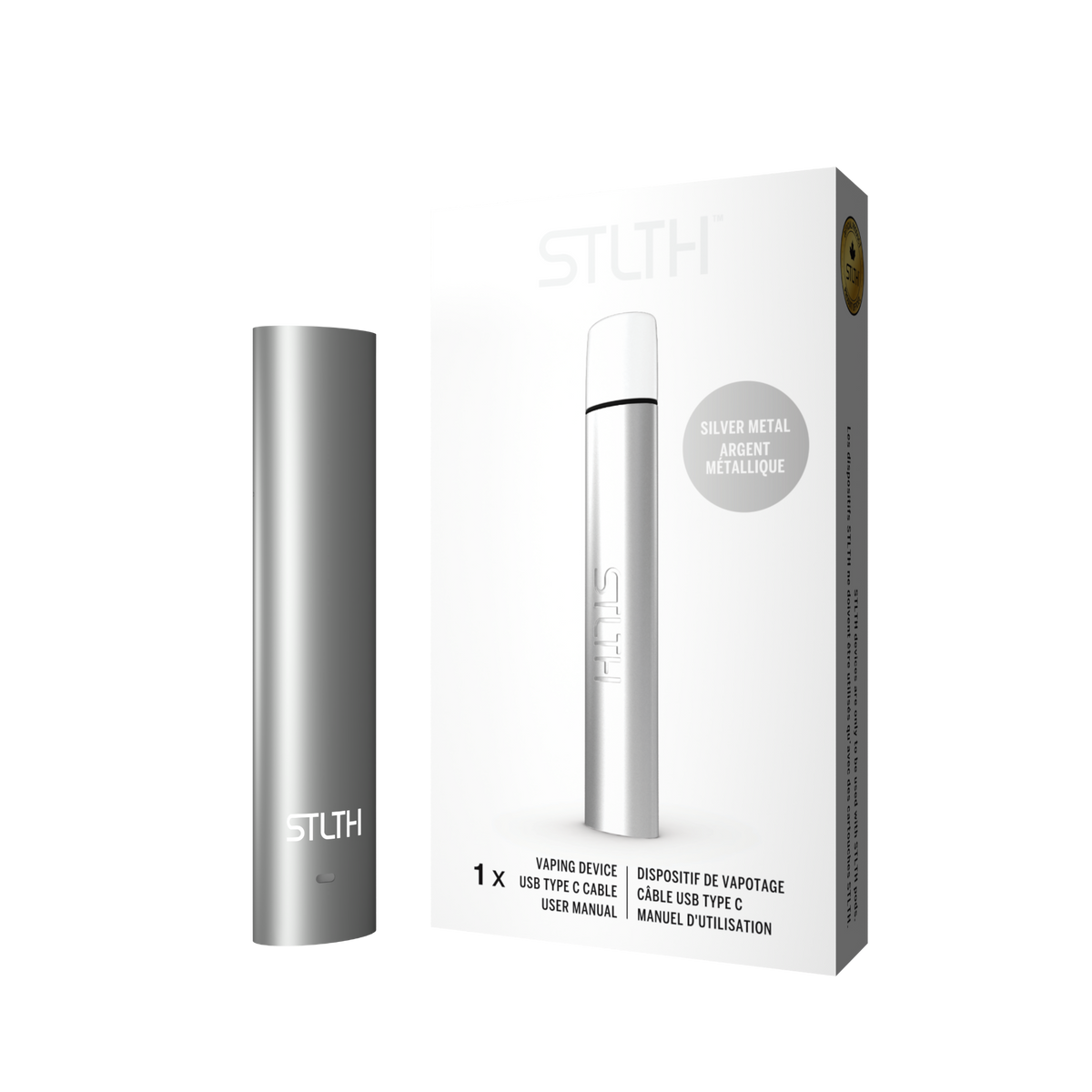 STLTH Device Silver Metal