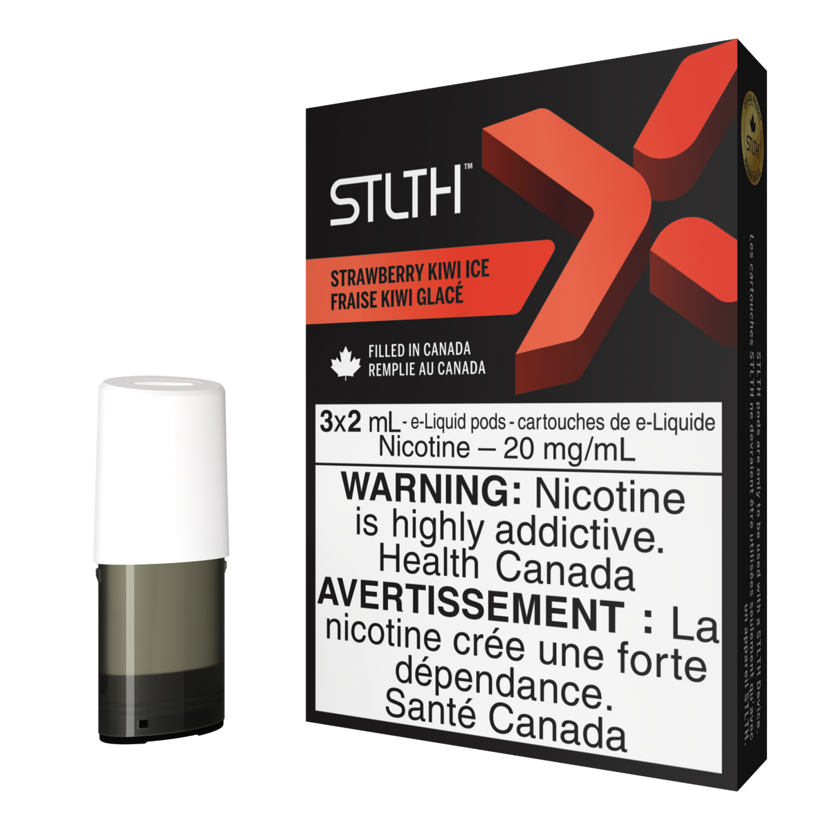 STLTH X Pod Pack Strawberry Kiwi Ice