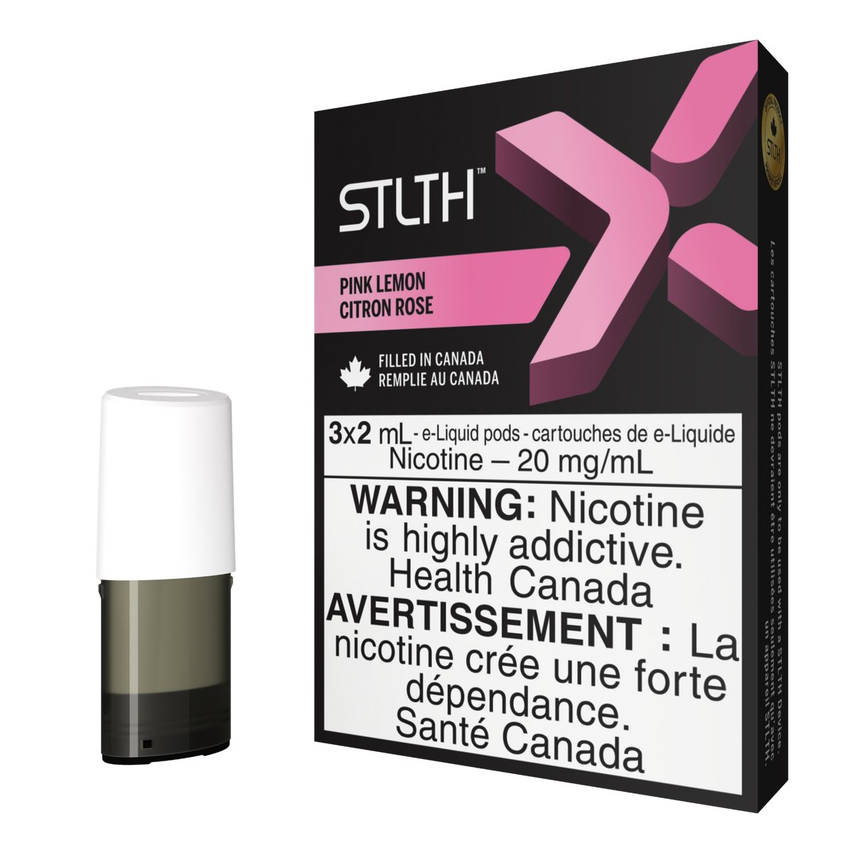 STLTH X Pod Pack Pink Lemon