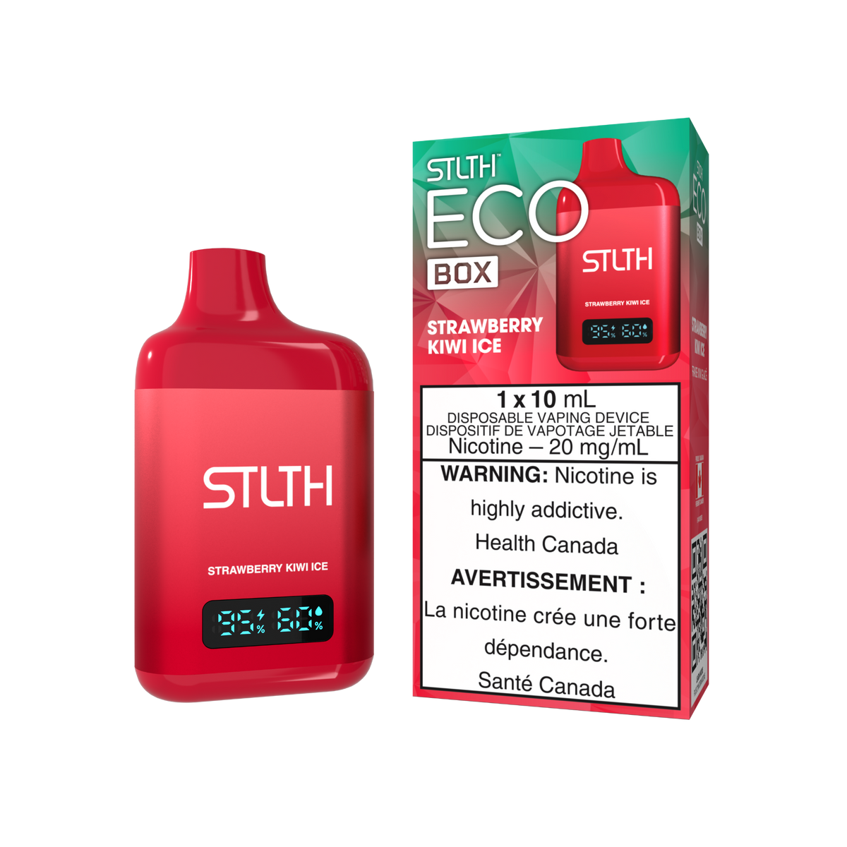 STLTH ECO BOX 5000 PRO Strawberry Kiwi Ice