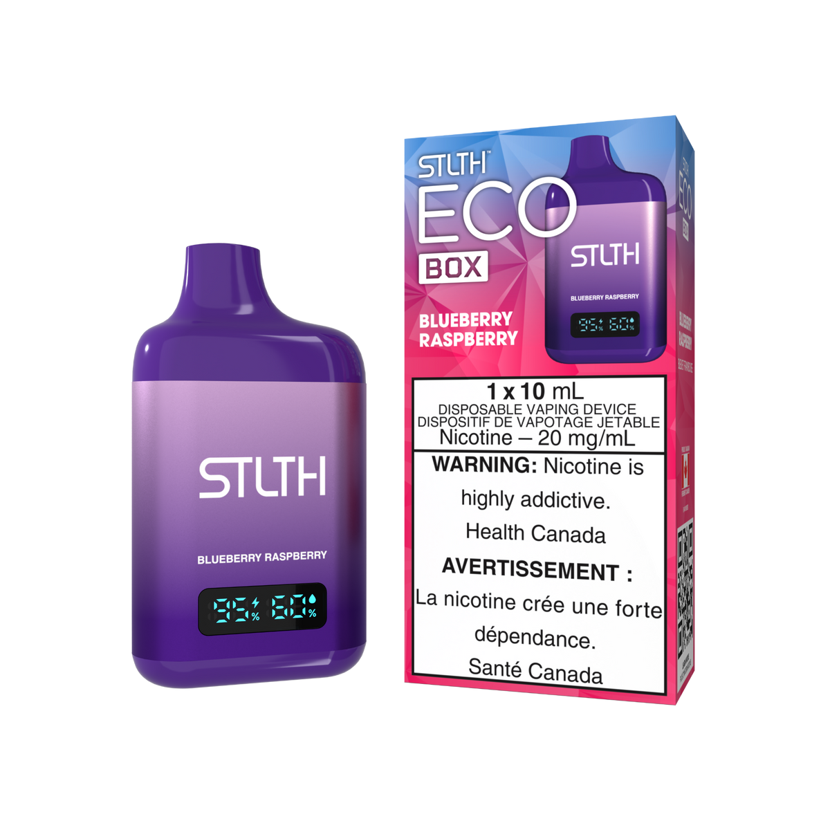 STLTH ECO BOX 5000 PRO Blueberry Raspberry